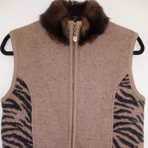 Lisa International Wool Vest